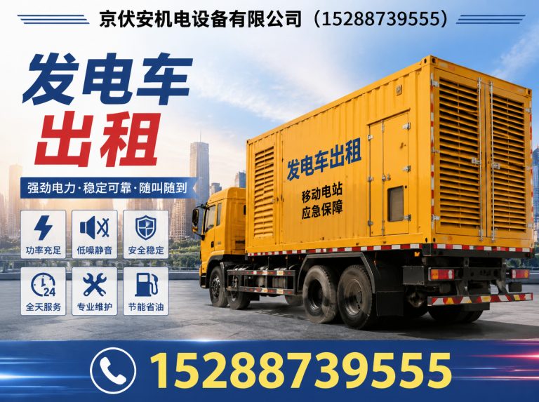 通辽柴油发电机组出租展示图
